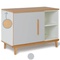 Little furniture 1 door 2 niches NADO Retro beech manhattan grey