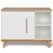 Little furniture 1 door 2 niches NADO Retro beech white