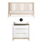 Pack chambre bébé KERA laquée blanc