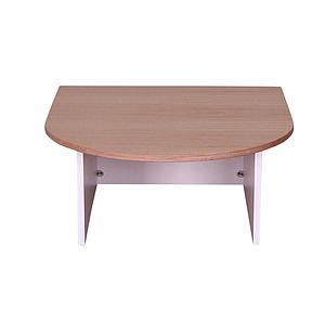 Play table KASVA multiplex white varnished oak veneered