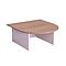 Play table KASVA multiplex white varnished oak veneered