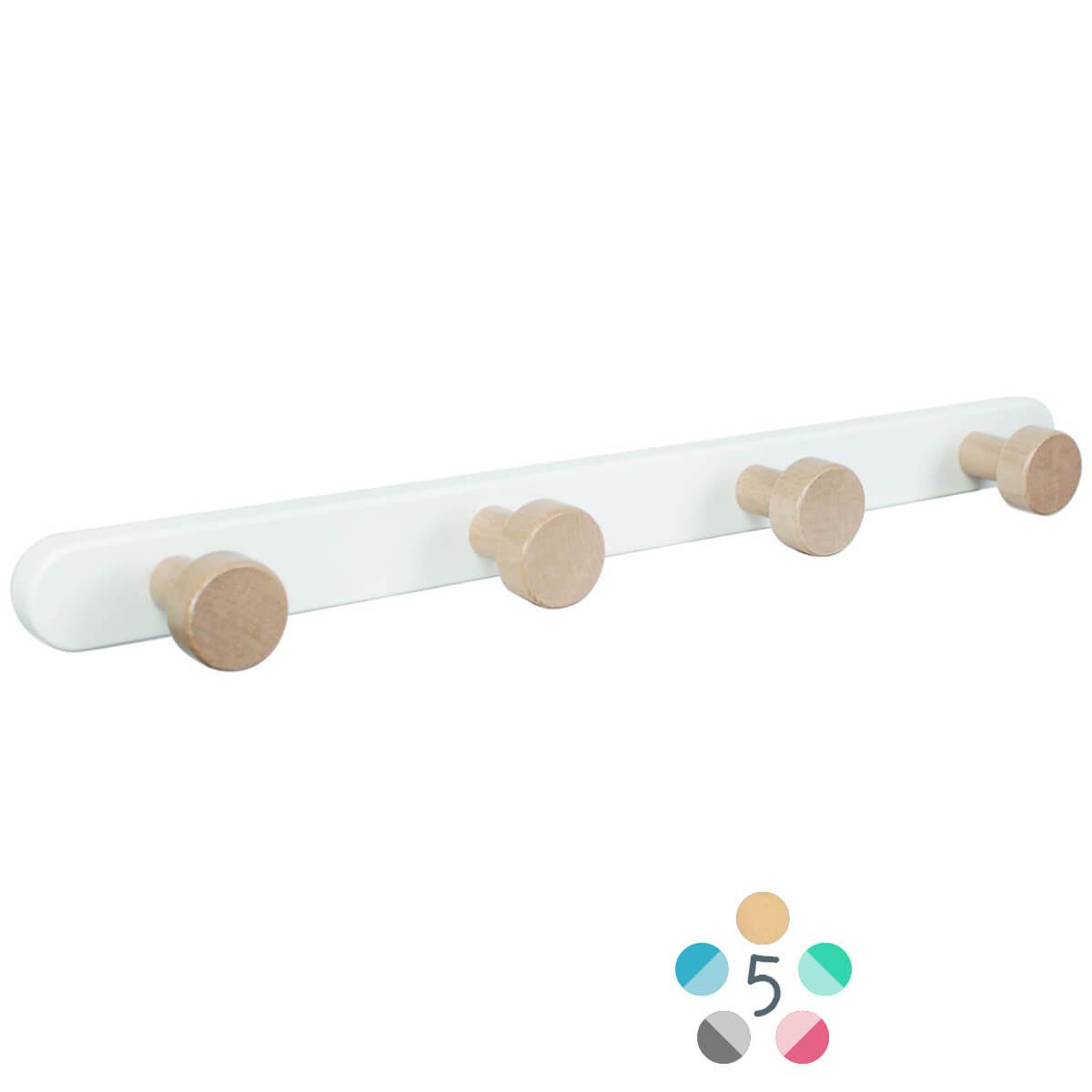 Porte manteau COLORFLEX white wash