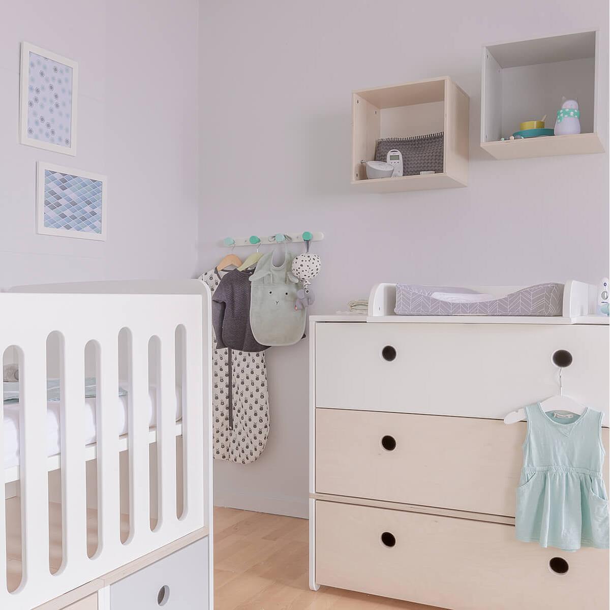 Porte manteau COLORFLEX white wash