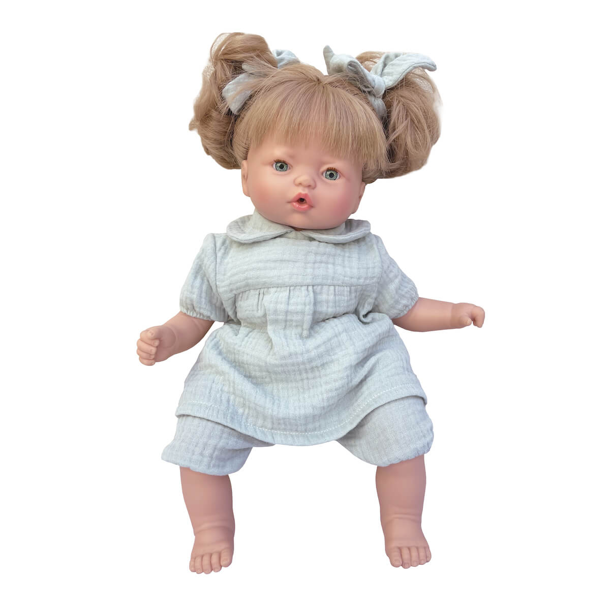 Poupée à couettes 36cm Julia BOBBLE vert