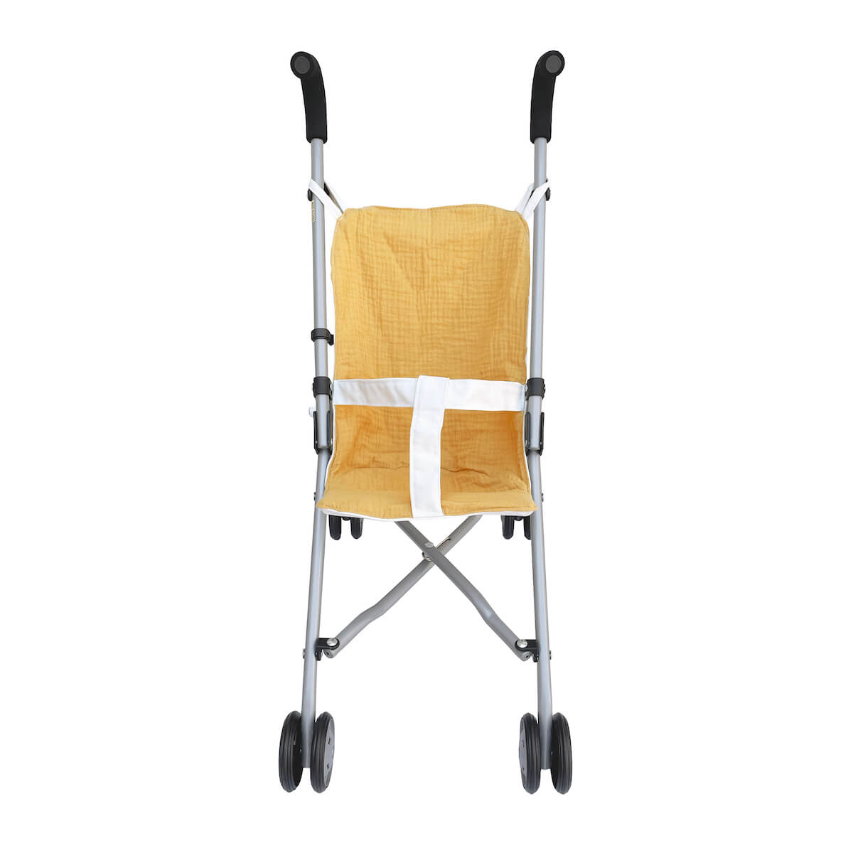 Poussette poupée BOBBLE moutarde