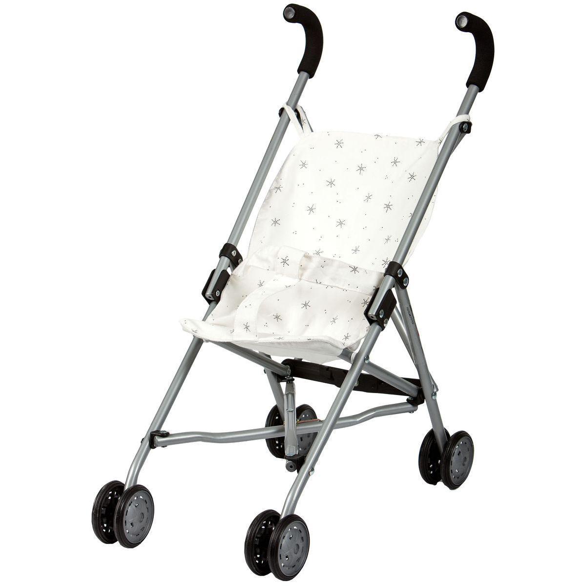Poussette poupée STARS blanc