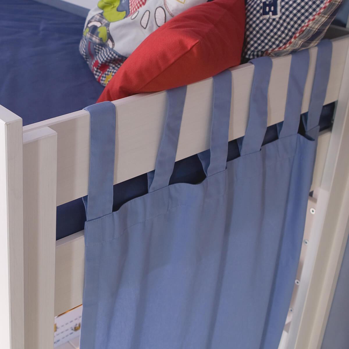 Rideau DESTYLE de Breuyn bleu clair