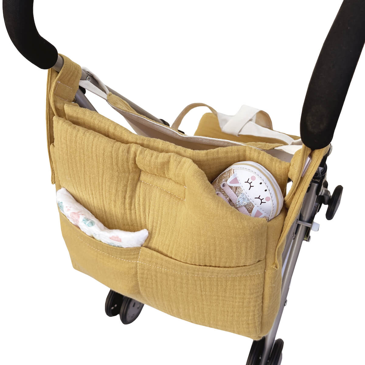 Sac à langer BOBBLE moutarde