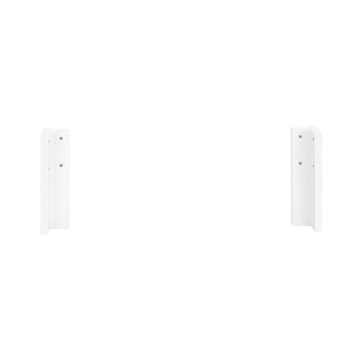 Set de 2 pieds 35cm pour lit bas sans barrières DESTYLE de Breuyn laqué blanc