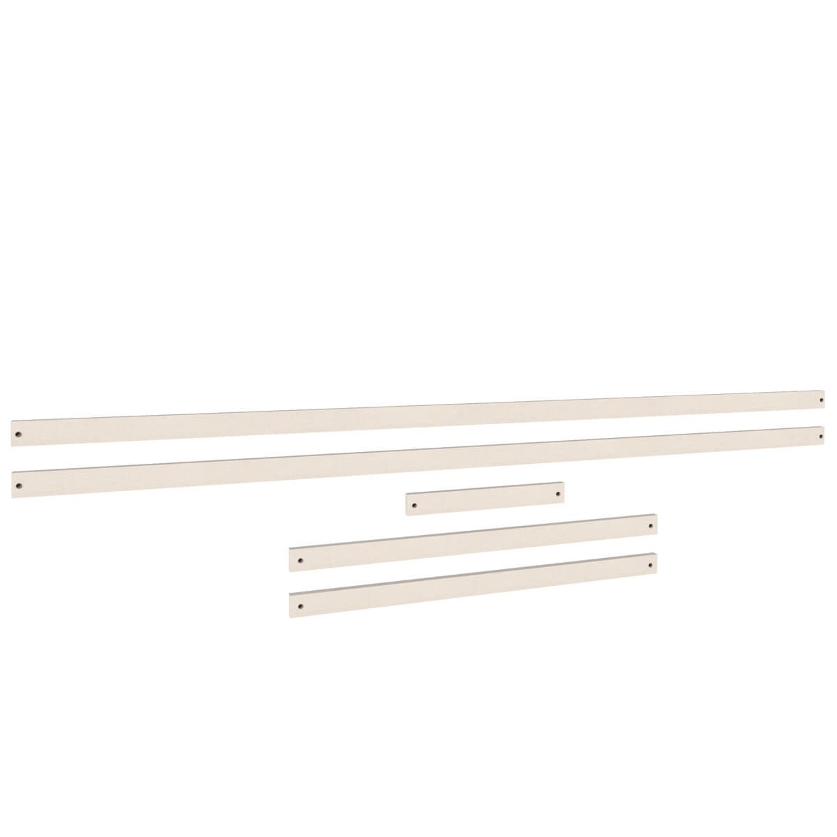 Set de 5 pcs pour lits 5 en 1 - 7 en 1 échelle latérale DESTYLE de Breuyn blanchi