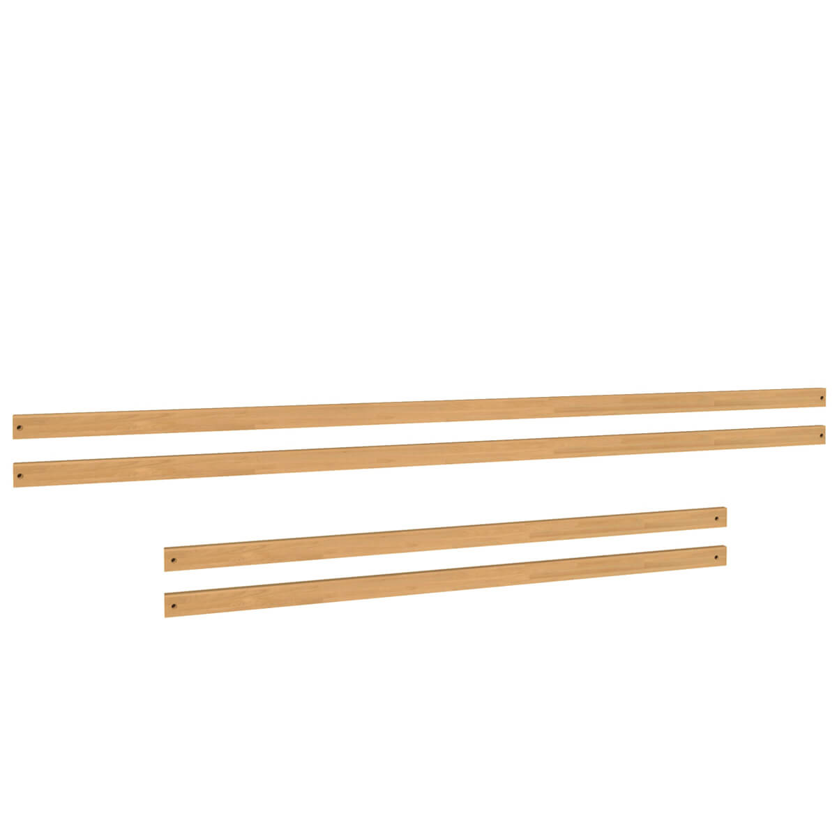 Set de 5 pcs pour lits baldaquin 140x200cm DESTYLE de Breuyn naturel