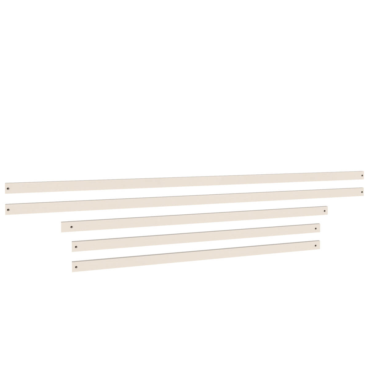 Set de barrières 5pcs lit 5 in 1 140X200cm DESTYLE de Breuyn blanchi