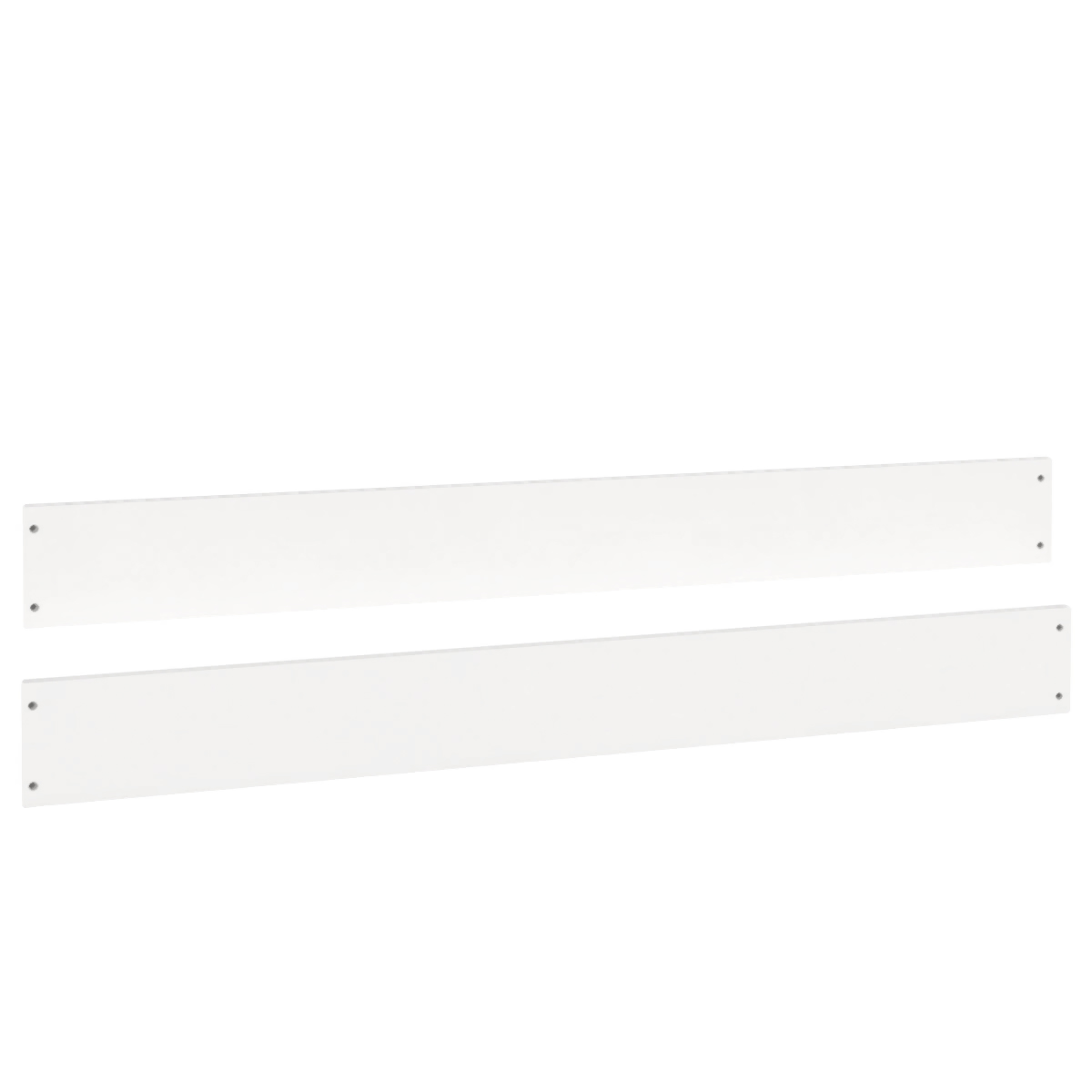 Set de barrières latérale 2pcs 15x143cm pour lits 140cm DESTYLE de Breuyn laqué blanc