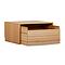 Set of 1 trunk on wheels and platform DELUXE natural oiled finish