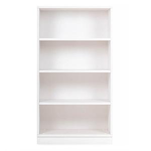 Shelf H 124,1cm with base - 3 shelves -DELUXE debreuyn, white