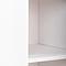 Shelf H 124,1cm with base - 3 shelves -DELUXE debreuyn, white