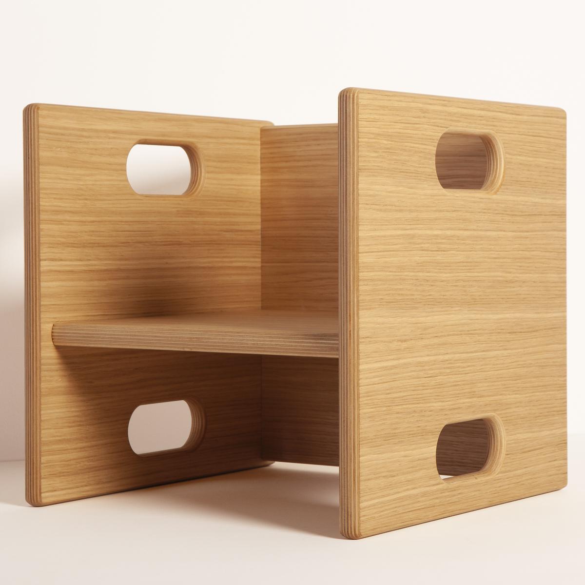 Silla convertible KASVA roble 