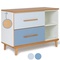Small furniture 2 drawers NADO By A.K. sky blue-capri blue