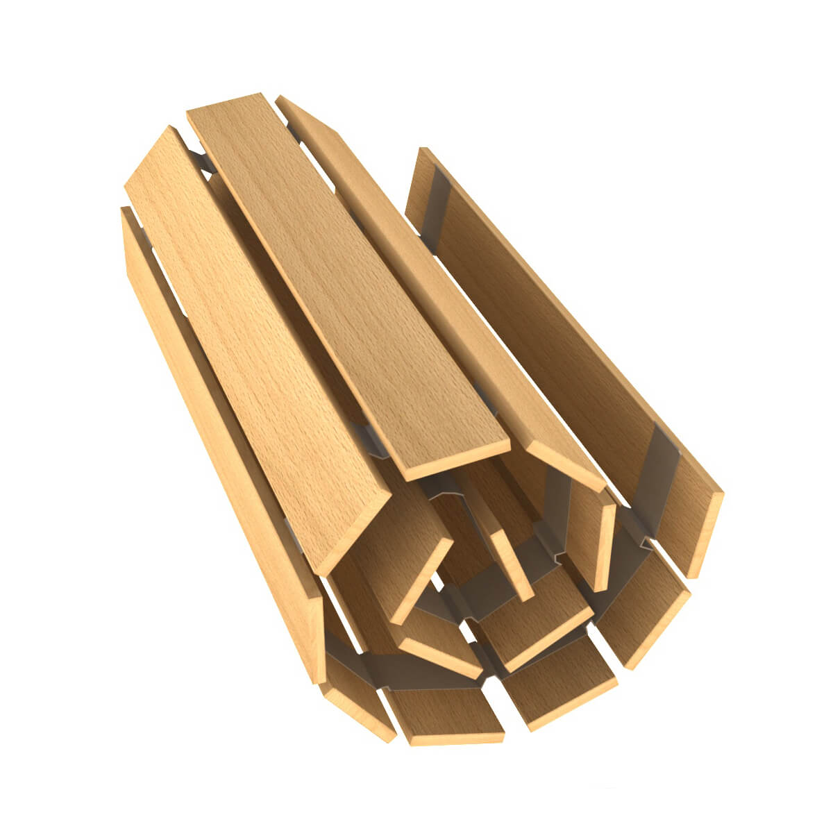 Sommier 90x200cm DESTYLE/DELUXE de Breuyn hêtre