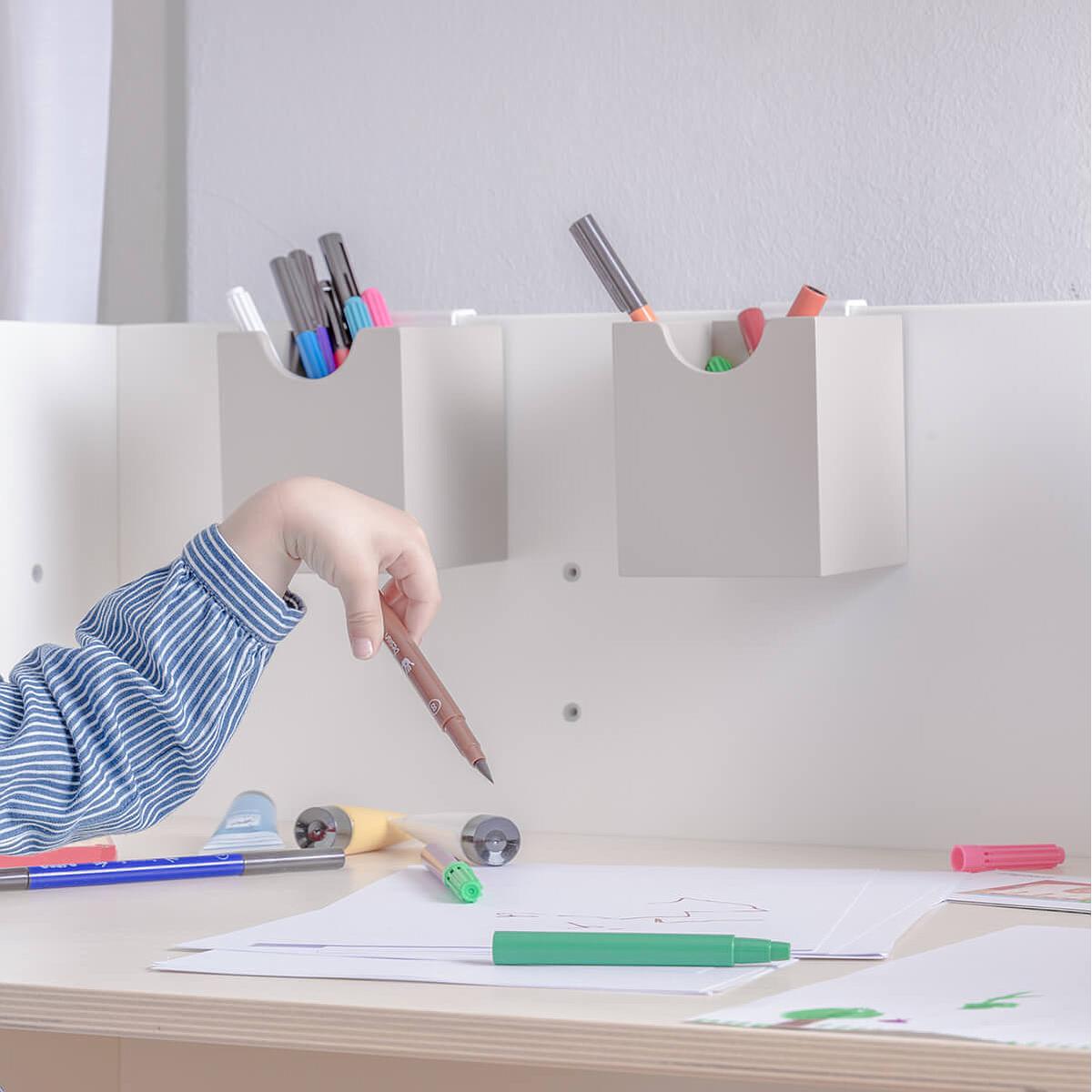 Stylos box COLORFLEX white wash