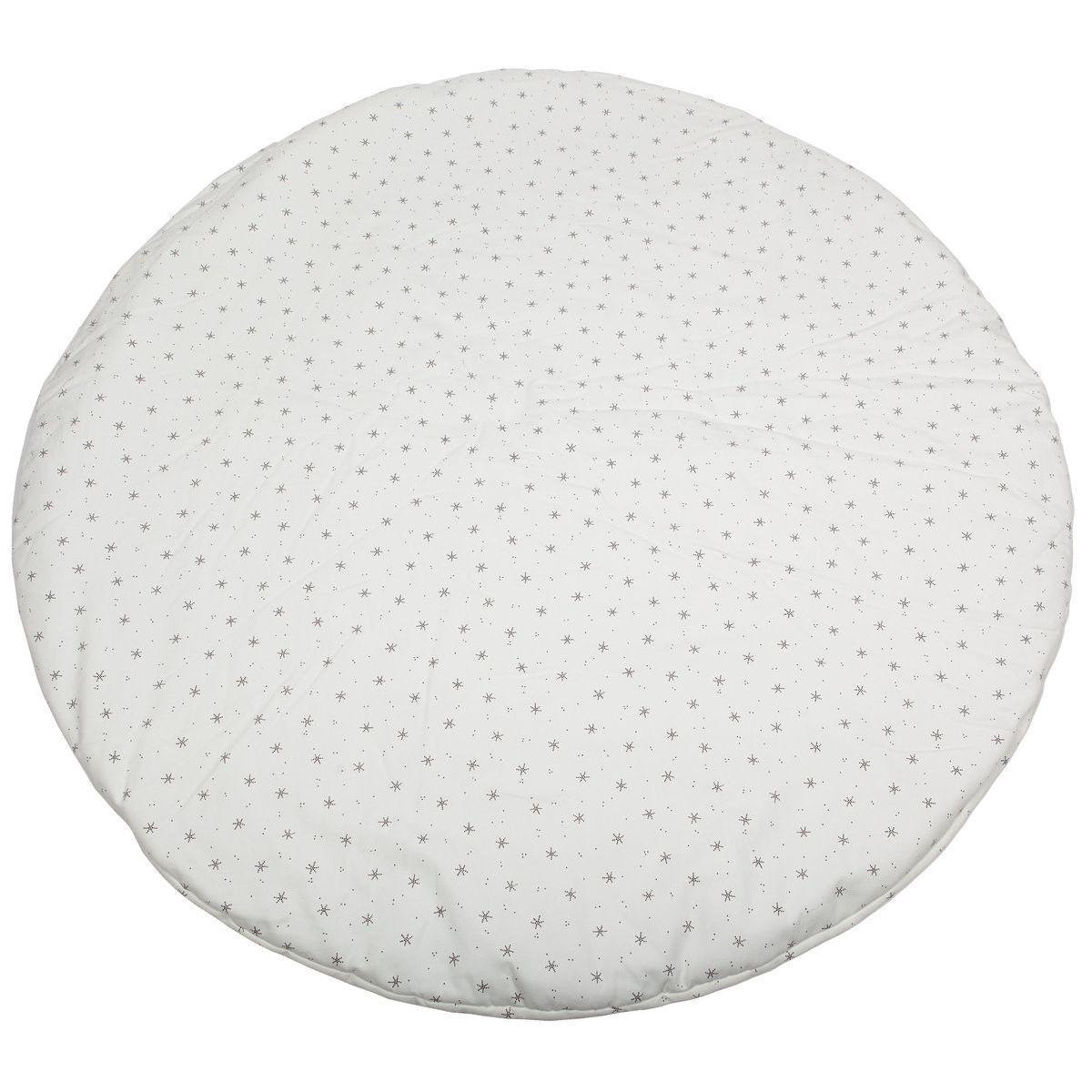 Tapis pour tipi STARS blanc