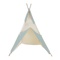Tipi enfant BOBBLE beige-vert