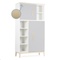 Wardrobe 173cm 2 doors NADO Curve ash manhattan grey