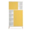 Wardrobe 173cm 2 doors NADO Curve ash sunshine yellow 