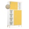 Wardrobe 173cm 2 doors NADO Curve ash sunshine yellow 